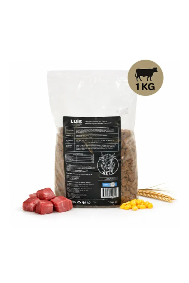 Biftekli Köpek Maması 1 kg