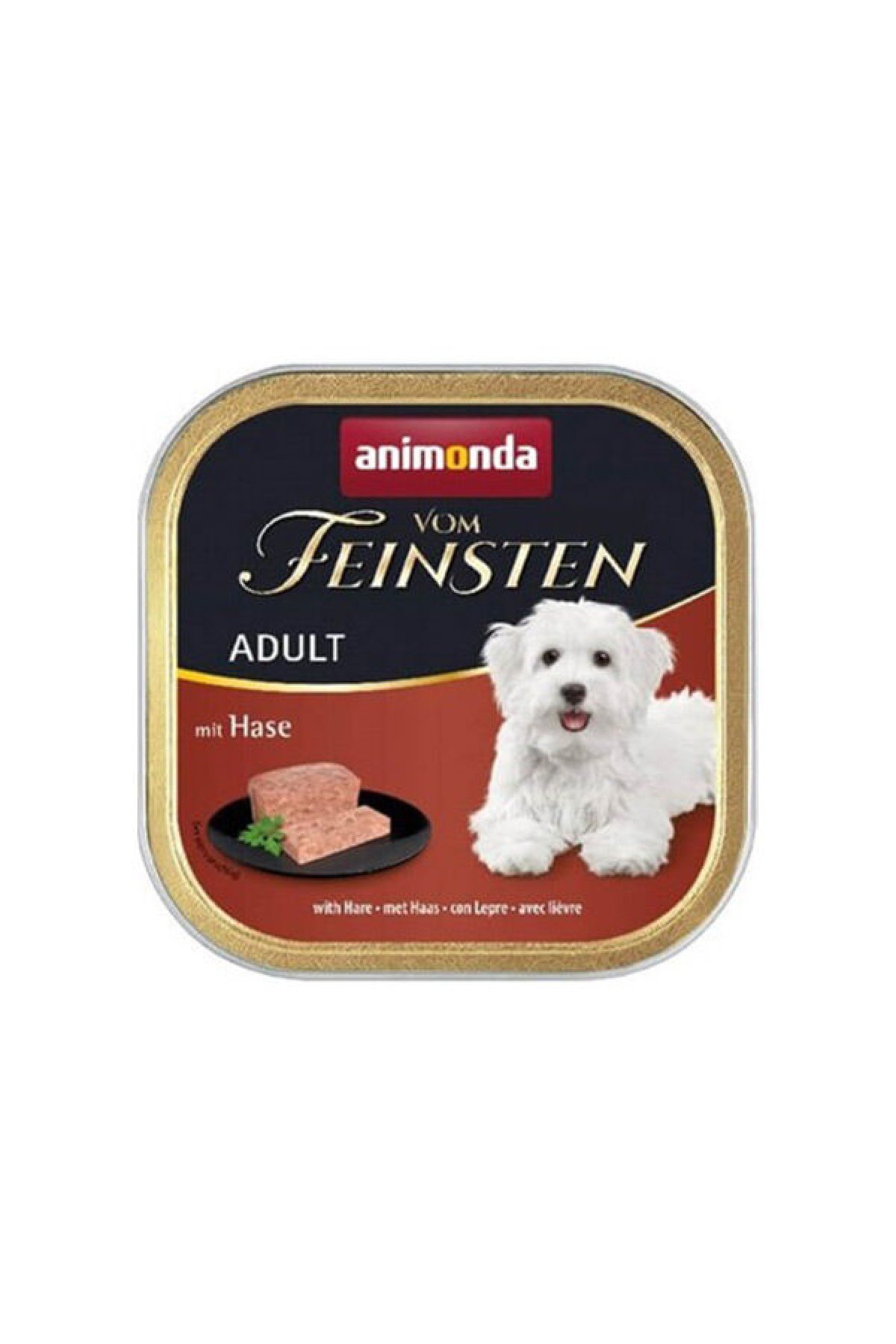 Vom Feinsten Tavşan Etli Yetişkin Köpek Yaş Maması 150 g