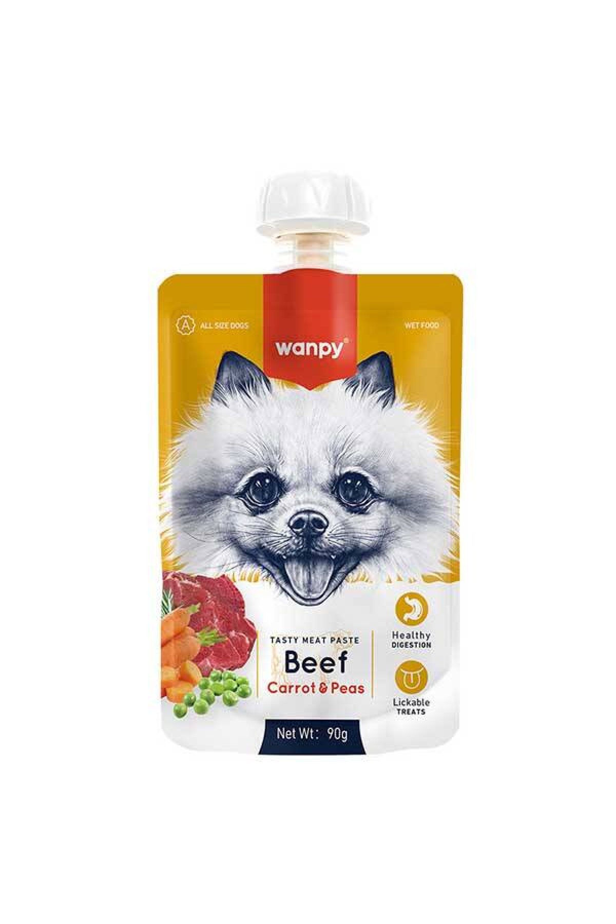 Sığır Etli ve Havuçlu Et Ezmesi Köpek Ödül Maması 90 g