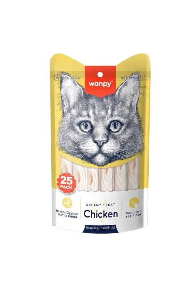 Tavuklu Krema Kedi Ödül Maması 14 g (25'li)