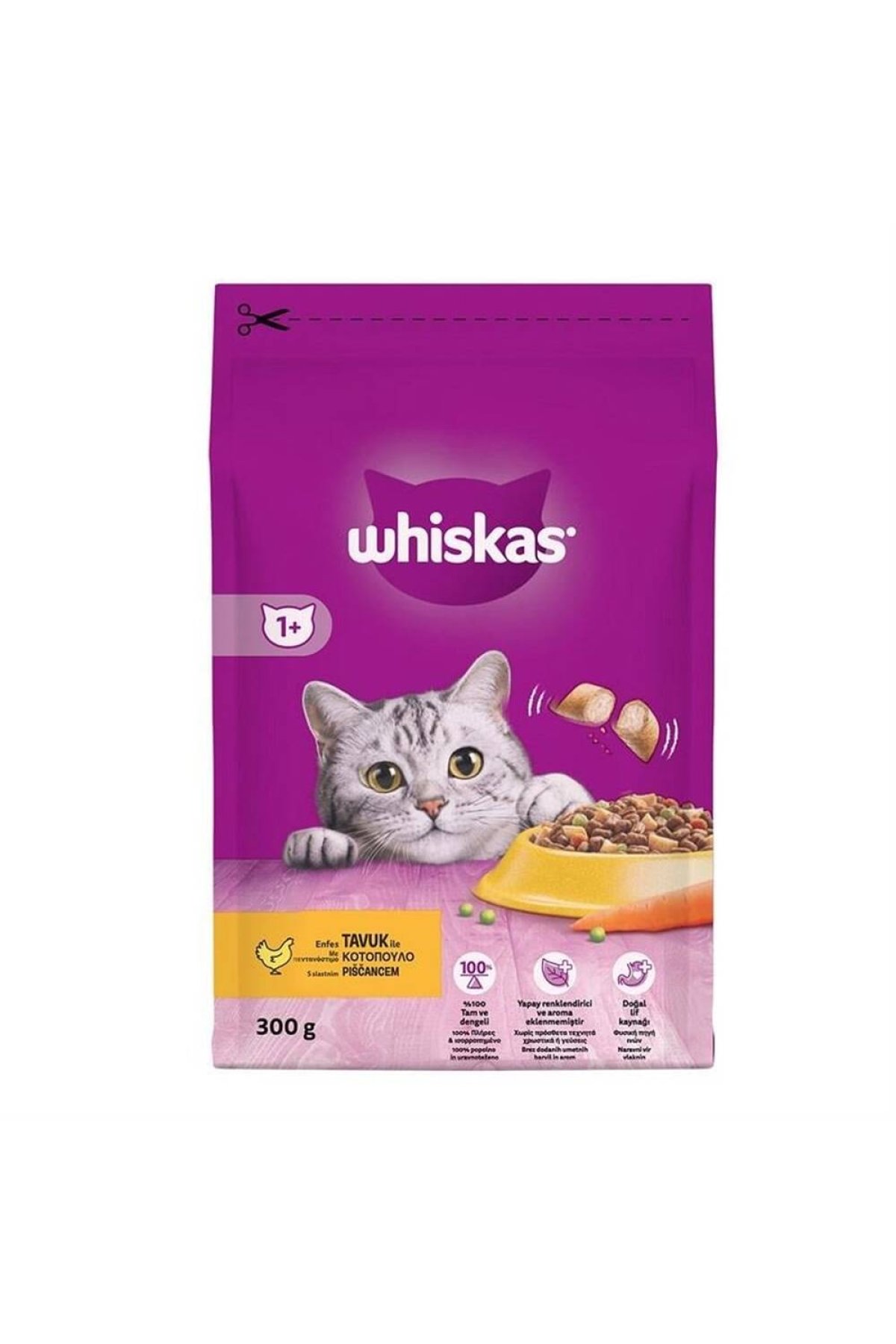 Tavuklu ve Sebzeli Kedi Maması 300 gr