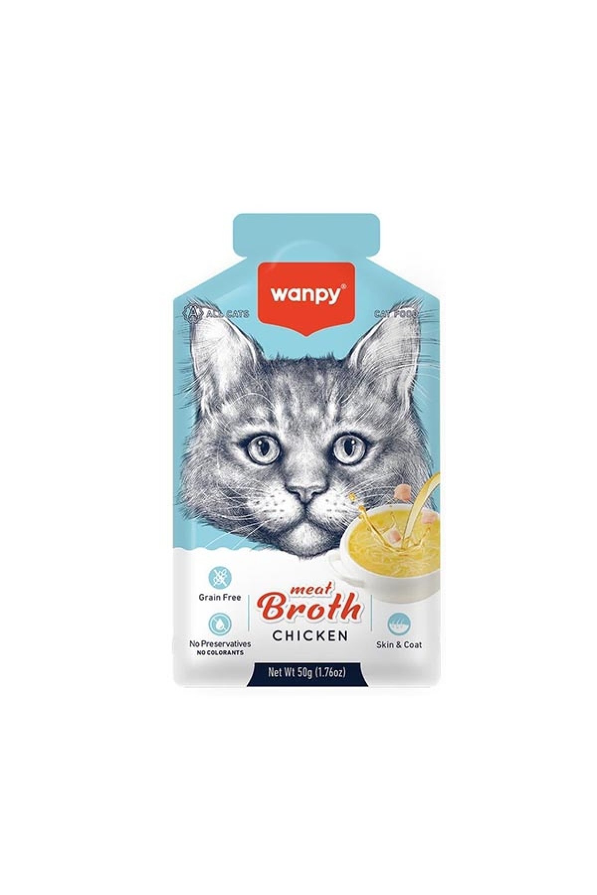 Tavuk Etli Tahılsız Kedi Çorbası 50 g