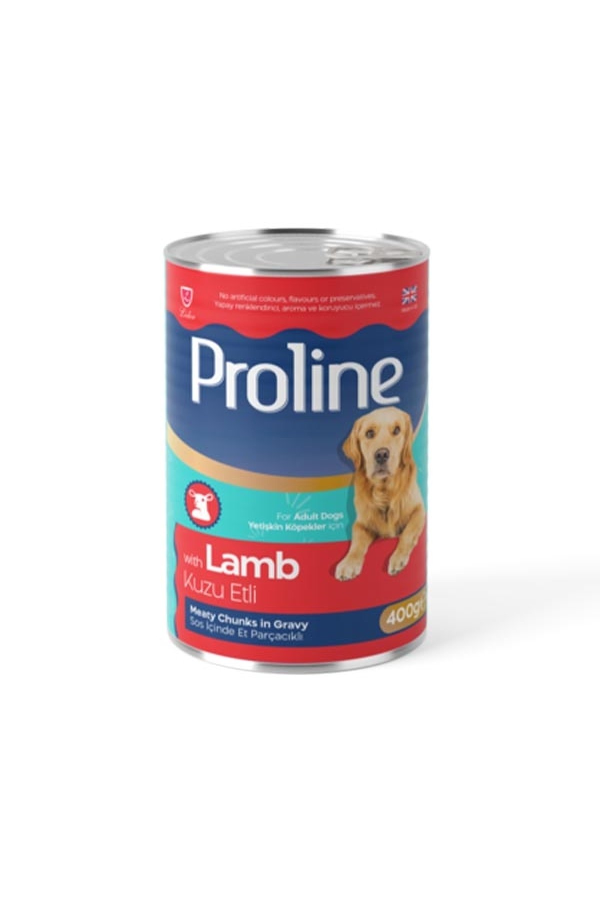 Sos içinde Et Parçacıklı Kuzu Etli Yetişkin Köpek Maması 400 Gr