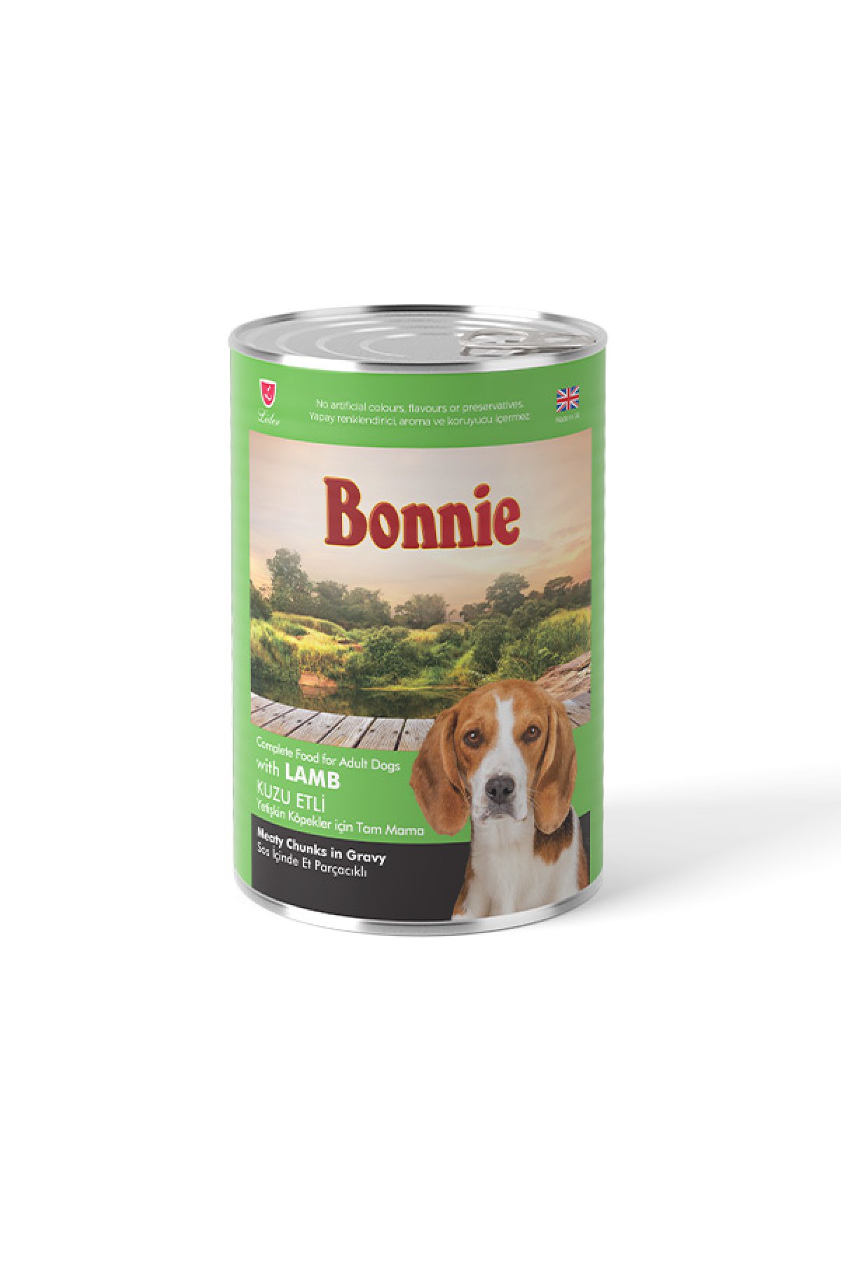 Sos içinde Et Parçacıklı Kuzu Etli Yetişkin Köpek Maması 400 gr