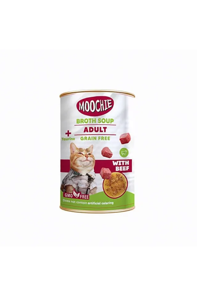 Et Suyu İçerisinde Dana Etli Çorba Yetişkin Kedi Ödülü 135ml
