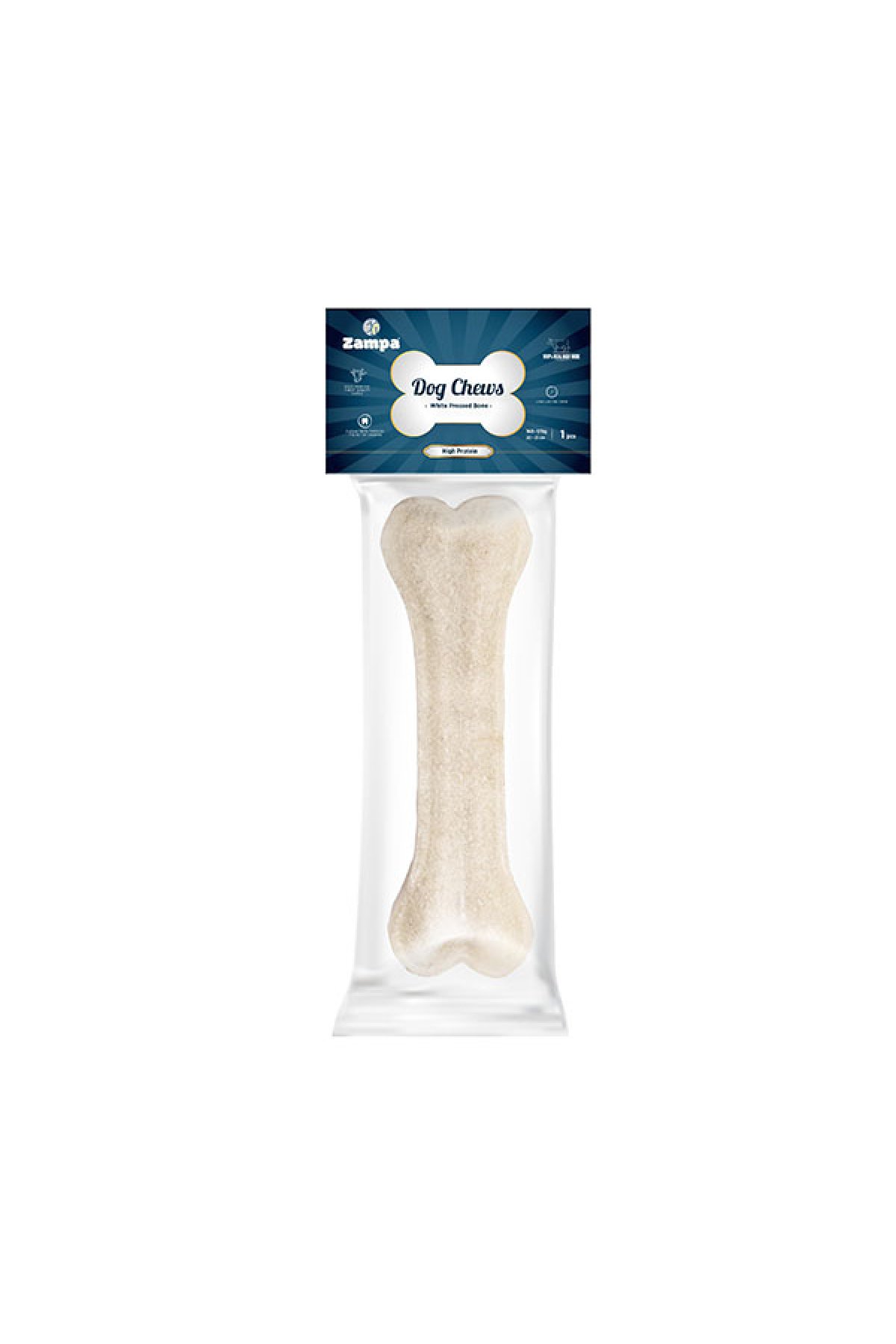 Beyaz Press Köpek Çiğneme Kemiği 160-170 g