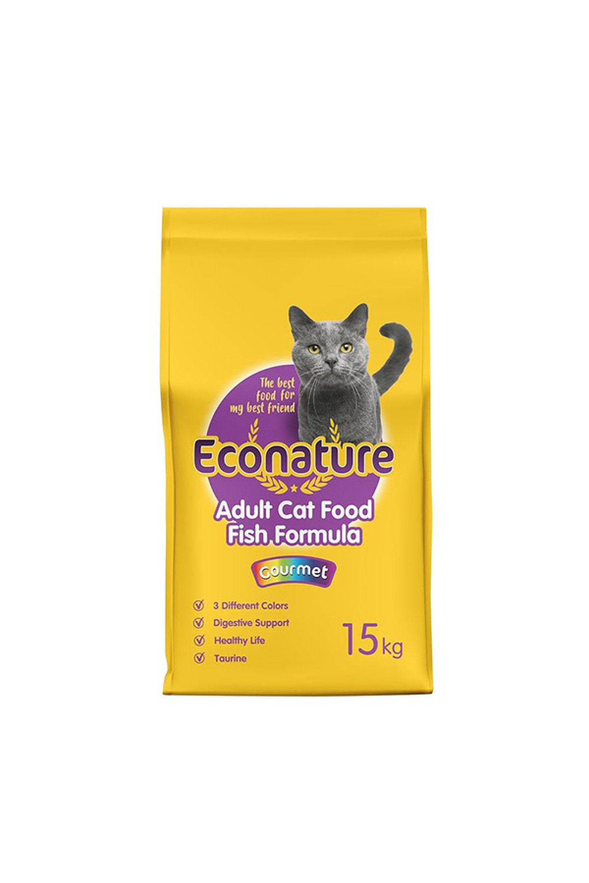 Yetişkin Gurme Kuru Kedi Maması (Adult Cat) Sarı Ambalaj 15 Kg