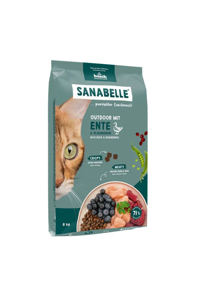 Outdoor Ördek Etli Yetişkin Kuru Kedi Maması 8 Kg