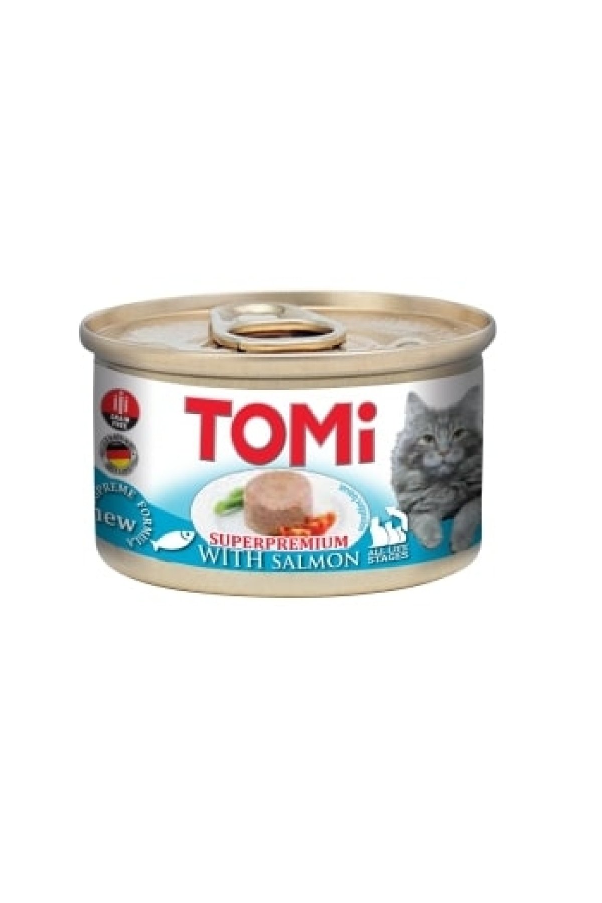 Kedi Somonlu Yaş Mama 85g