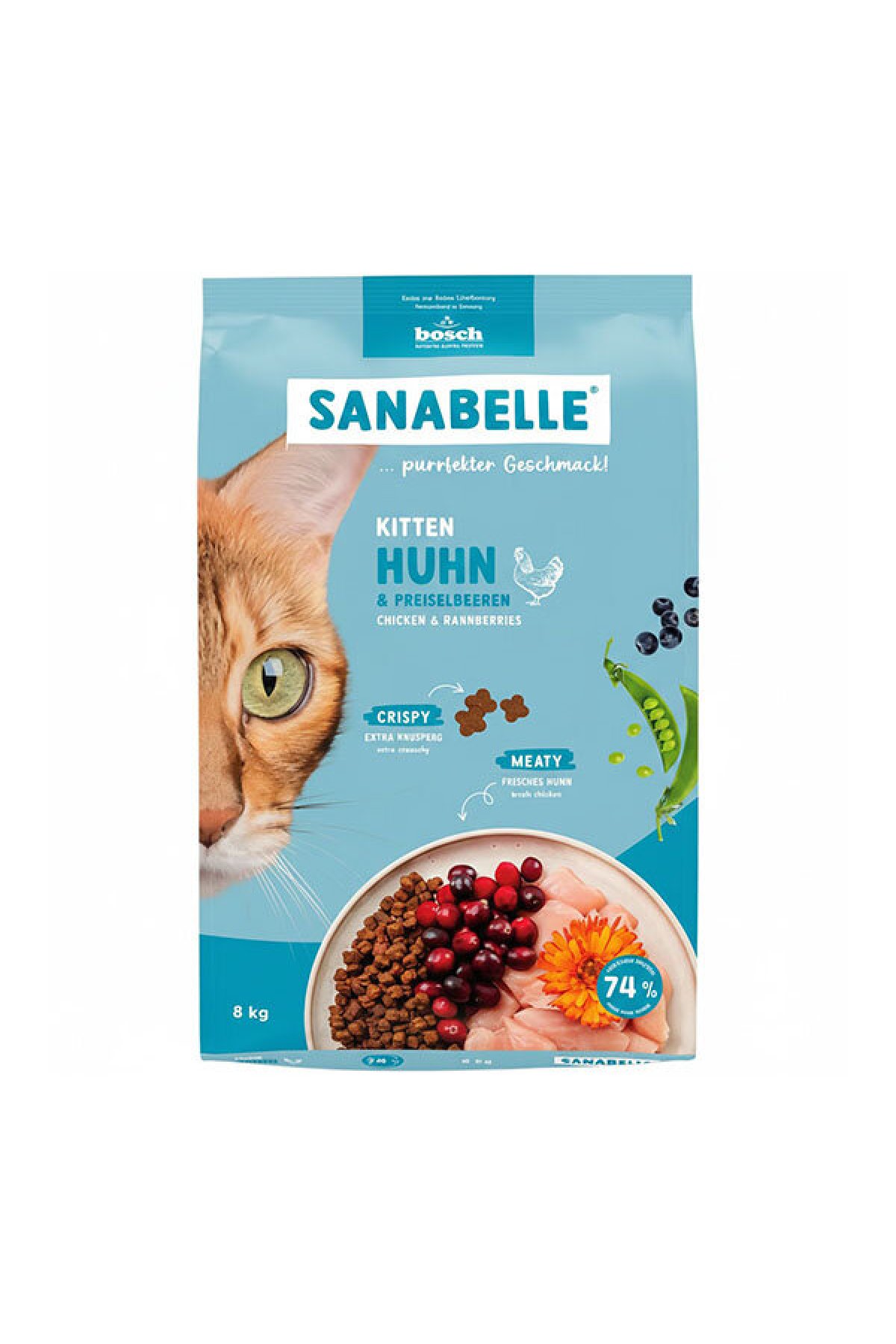 Life Kitten Tavuklu & Kızılcıklı Kuru Kedi Maması 8 kg