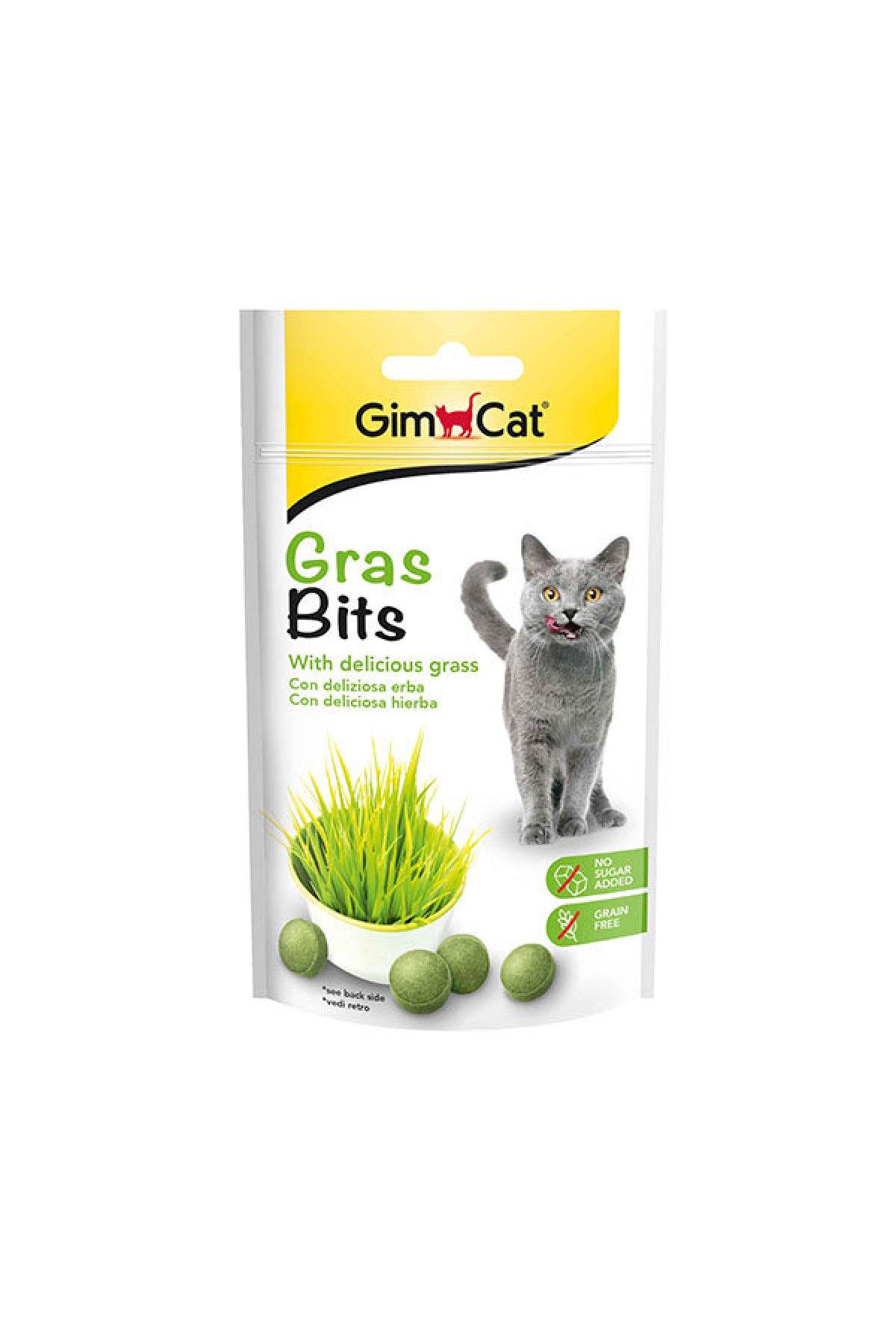 Gras-Bits Çimli Sindirim Destekleyici Kedi Ödül Maması 50 g