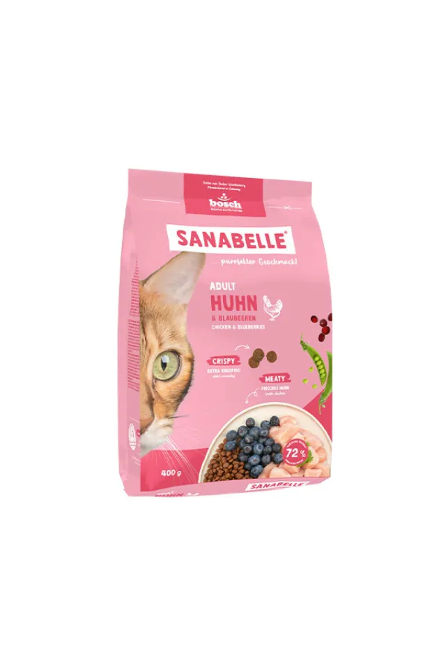 Life Tavuklu ve Yaban Mersinli Yetişkin Kuru Kedi Maması 400 gr