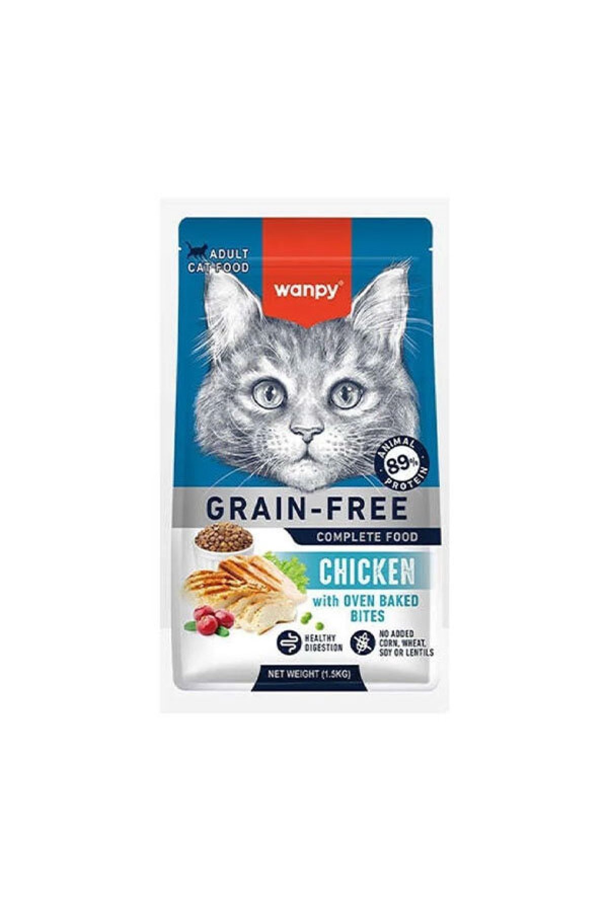 Tavuklu Tahılsız Yetişkin Kuru Kedi Maması 8 kg