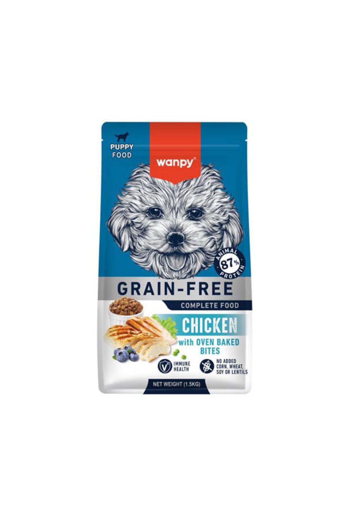 Tavuklu Tahılsız Yavru Kuru Köpek Maması 12 kg