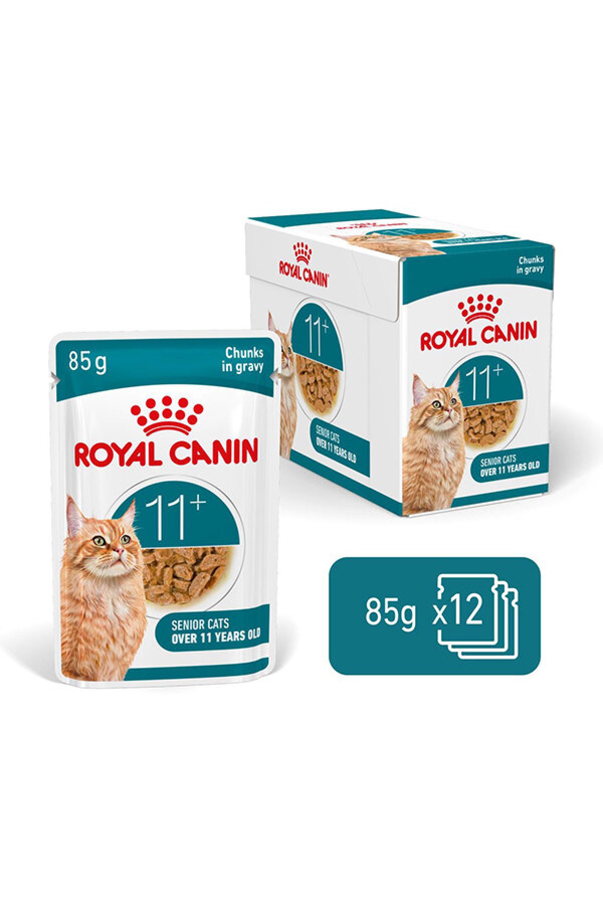 Healthy Ageing 11+ Gravy Yaşlı Kedi Yaş Maması 85 g (12 Adet)