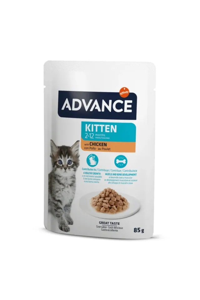 Tavuklu Yavru Kedi Konservesi 85 gr
