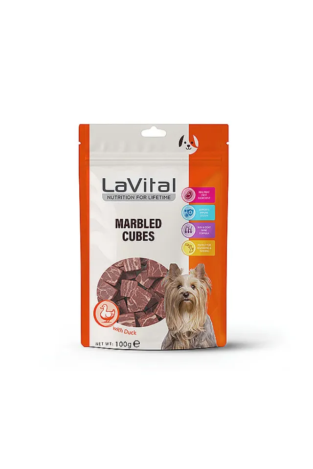 Ördek Etli Küp Köpek Ödül Maması 100 g