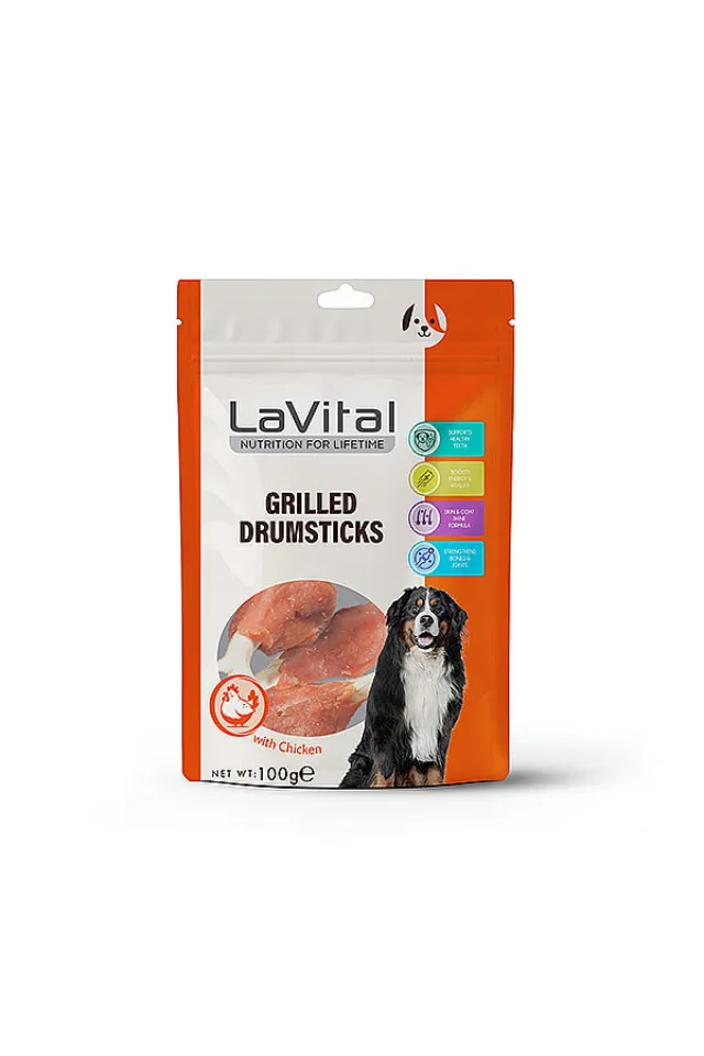 Tavuk Etli Baget Köpek Ödül Maması 100 g