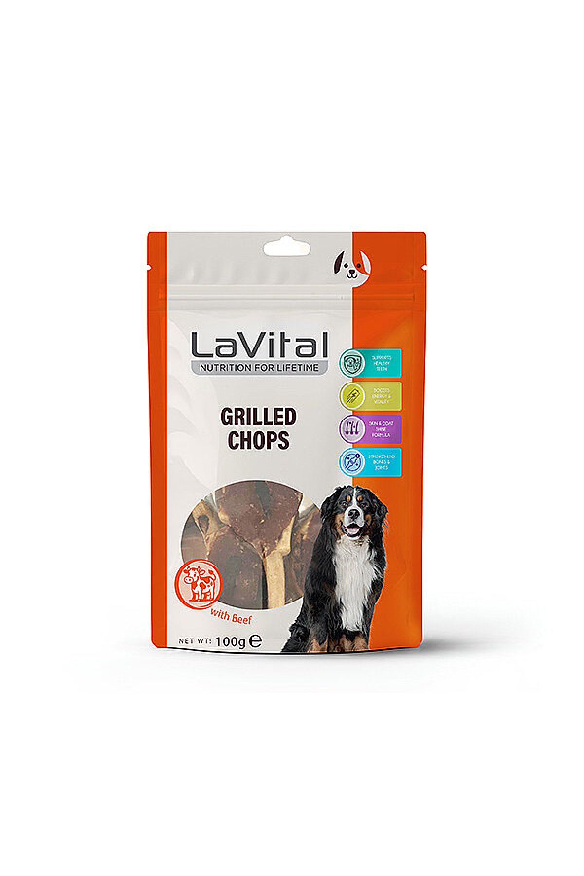 Kuzu Etli Pirzola Köpek Ödül Maması 100 g
