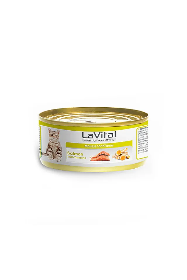 Somonlu ve Zerdeçallı Yavru Yaş Kedi Maması 85 g
