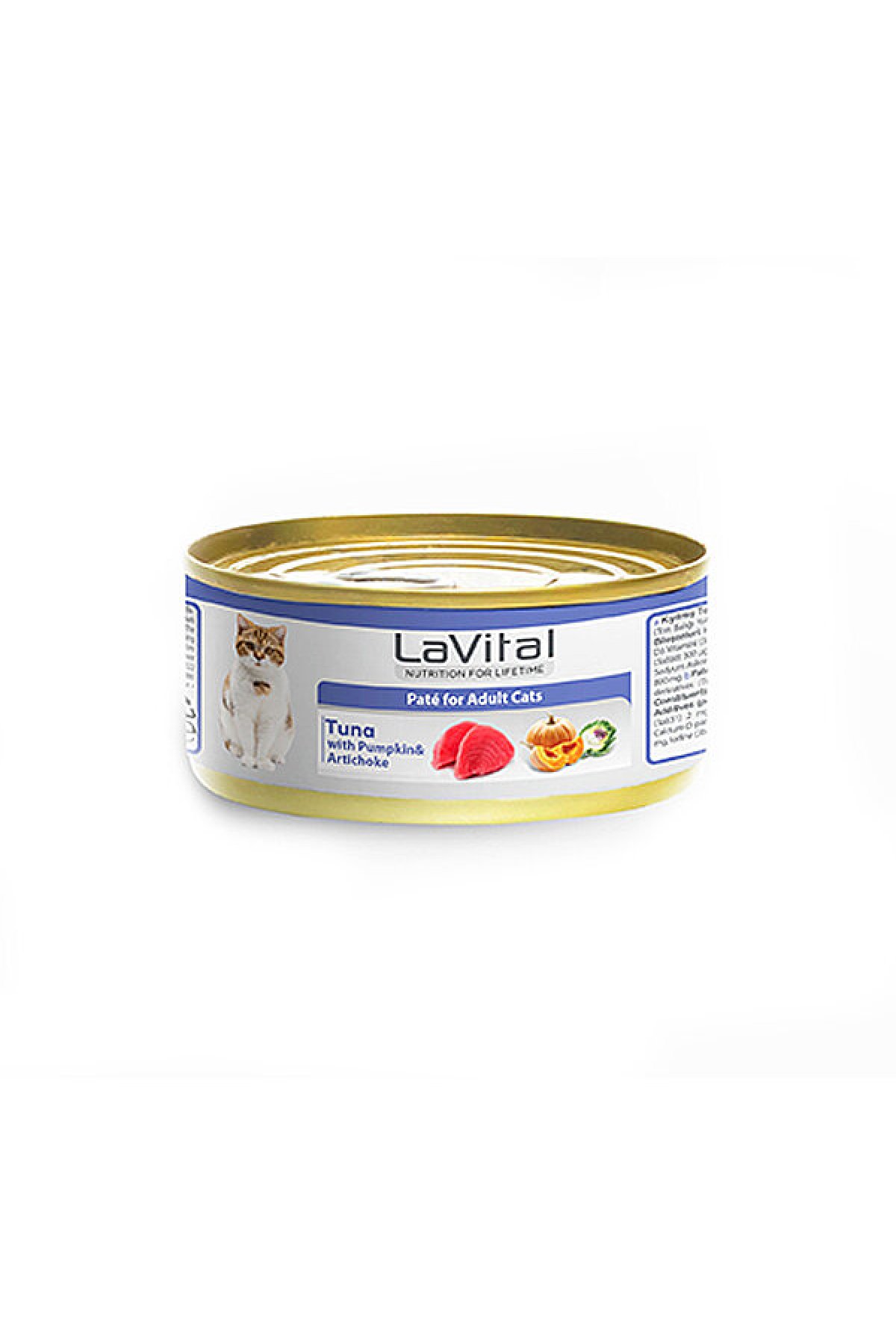 Ton Balıklı, Balkabaklı ve Enginarlı Yetişkin Yaş Kedi Maması 85 g