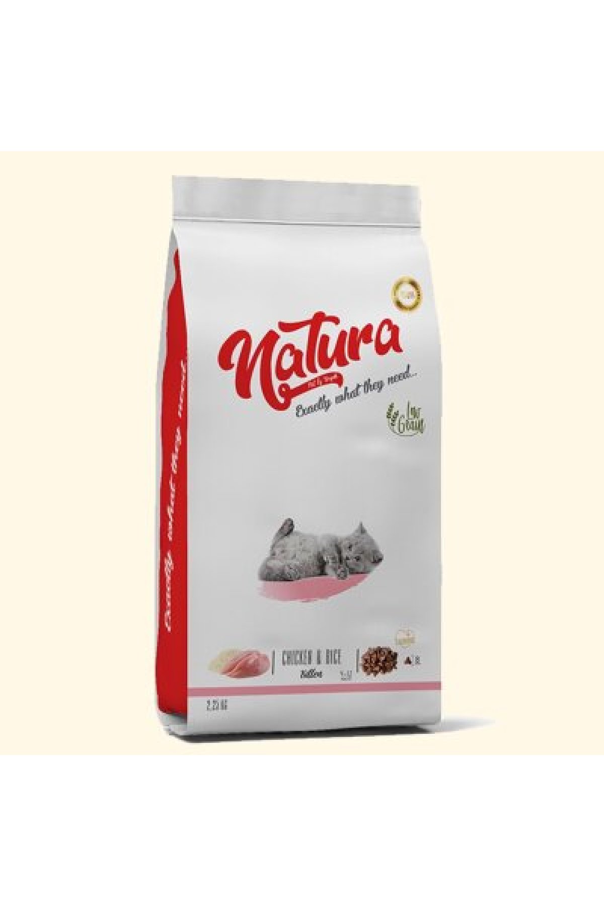 Düşük Tahıllı Tavuklu Yavru Kedi Maması 2 kg