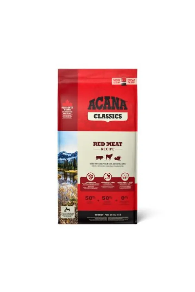 Classic Red Meat Kuzulu ve Sığır Etli Düşük Tahıllı Tüm Irk ve Yaşam Evreleri İçin Köpek Maması 14,5 kg