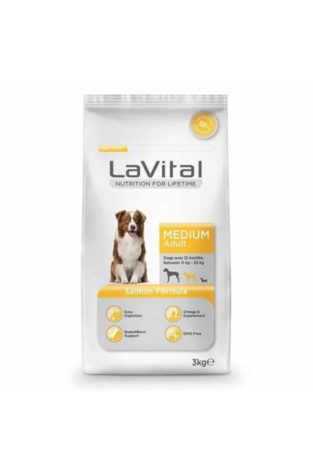 Somonlu Orta Irk Yetişkin Köpek Maması 3 kg