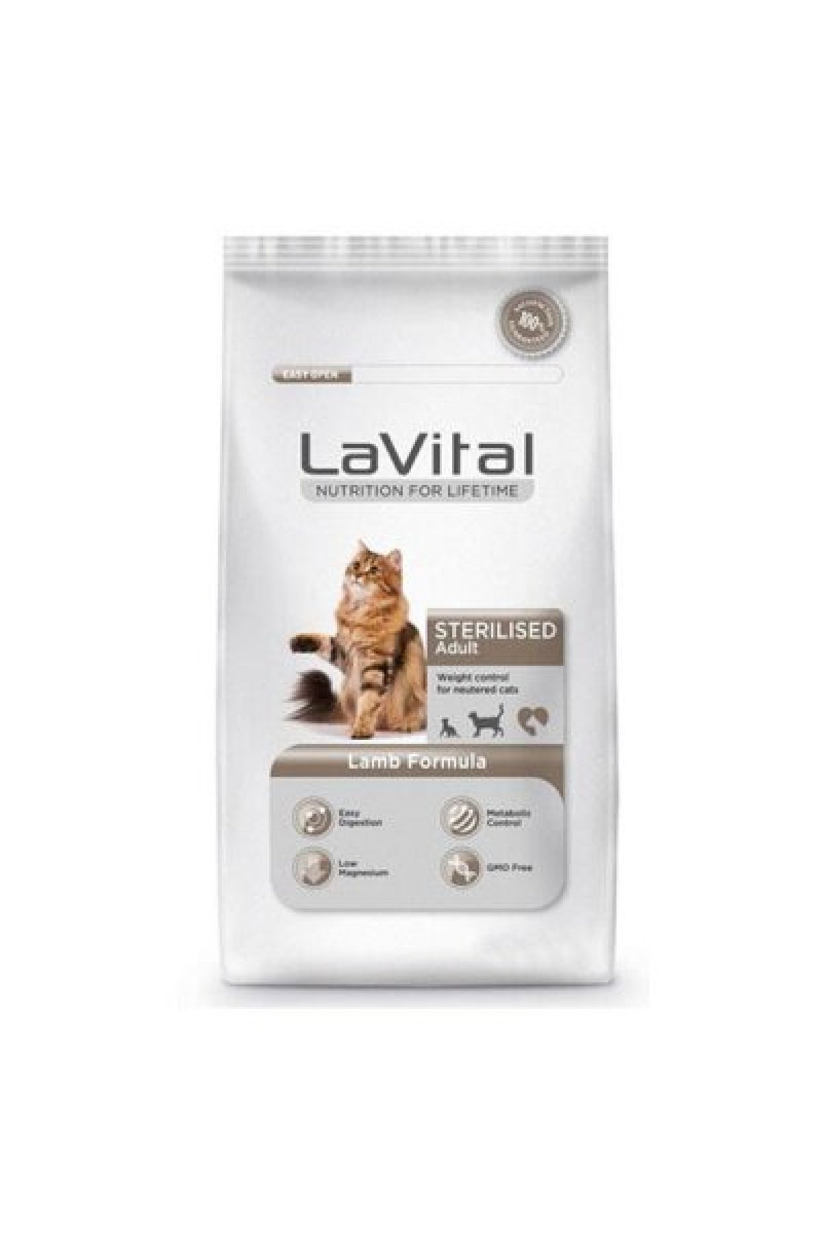 Kuzu Etli Kısırlaştırılmış Yetişkin Kedi Maması 12 kg