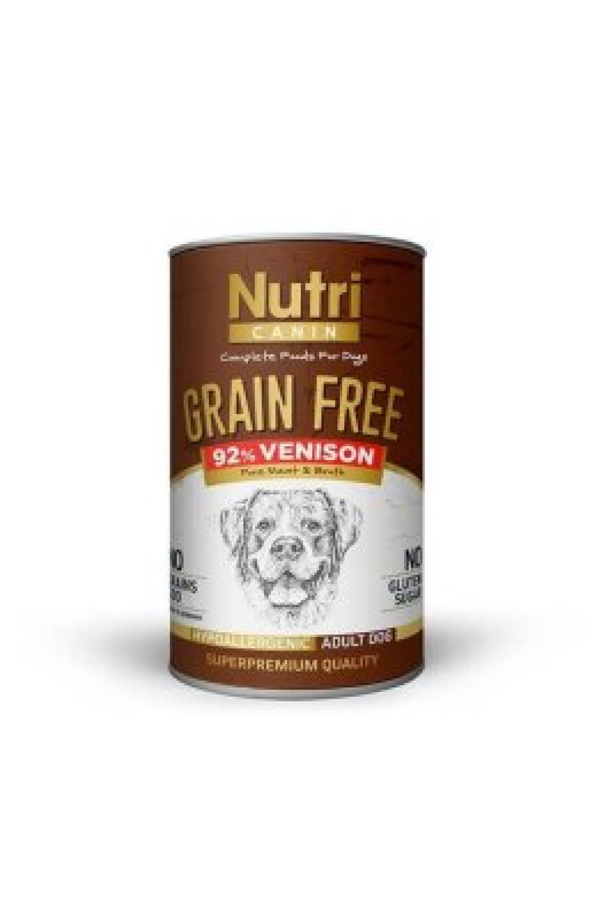 Tahılsız Geyik Etli Patatesli Yetişkin Köpek Konservesi 400 Gr