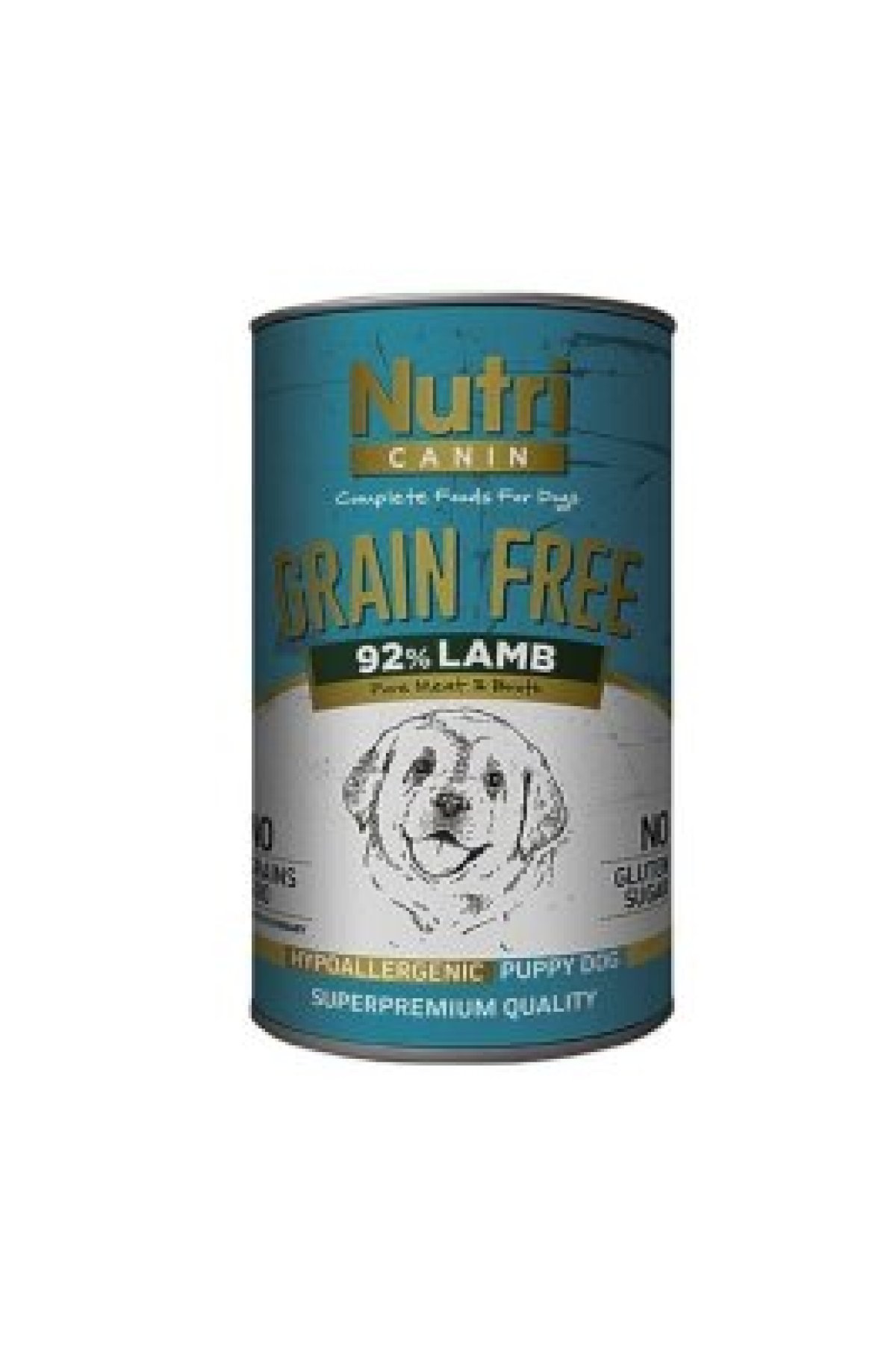 Tahılsız Kuzulu Yavru Köpek Konservesi 400 Gr