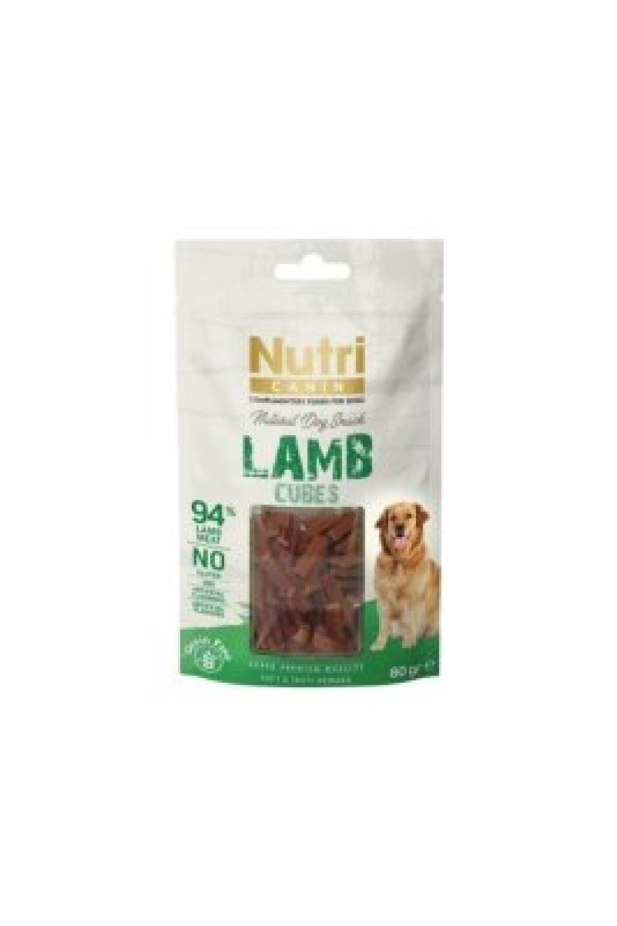 Tahılsız Küp Kuzu Etli Köpek Ödülü 80 gr
