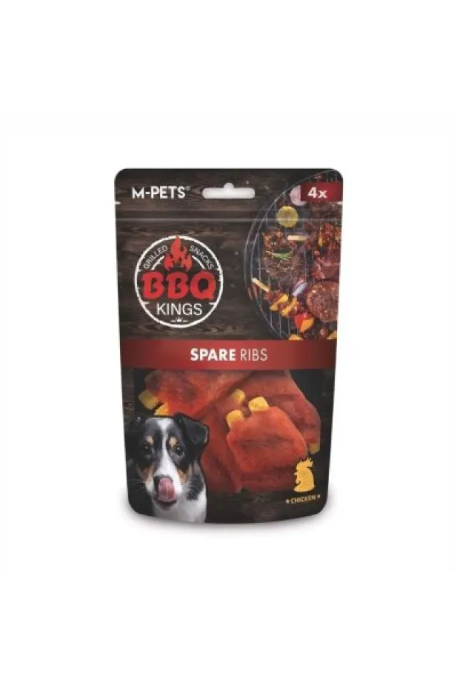 BBQ Kings Spare Ribs Tavuklu Köpek Ödül Maması 85 gr