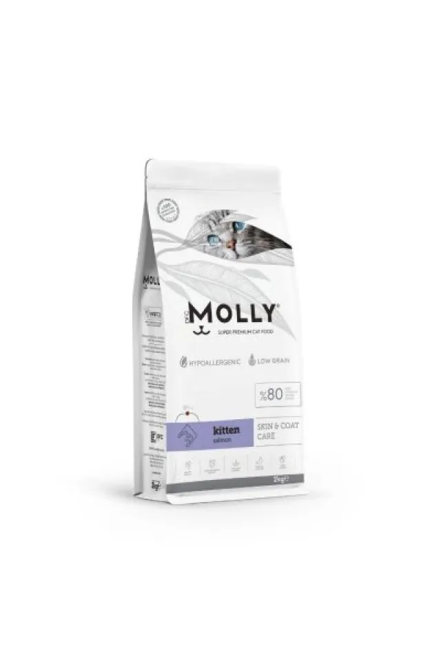 Düşük Tahıllı Hypoallergenic Somonlu Yavru Kedi Maması 2 Kg