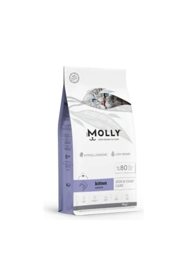 Düşük Tahıllı Hypoallergenic Somonlu Yavru Kedi Maması 15 Kg
