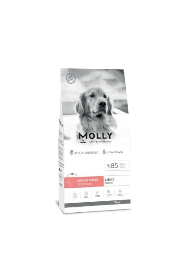 Düşük Tahıllı Hypoallergenic Somonlu Orta ve Büyük Irk Yetişkin Köpek Maması 15 Kg