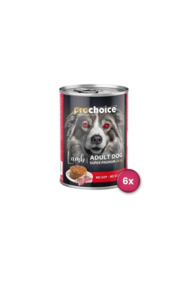 Kuzulu Yetişkin Köpek Konservesi 400 gr X 6 Adet