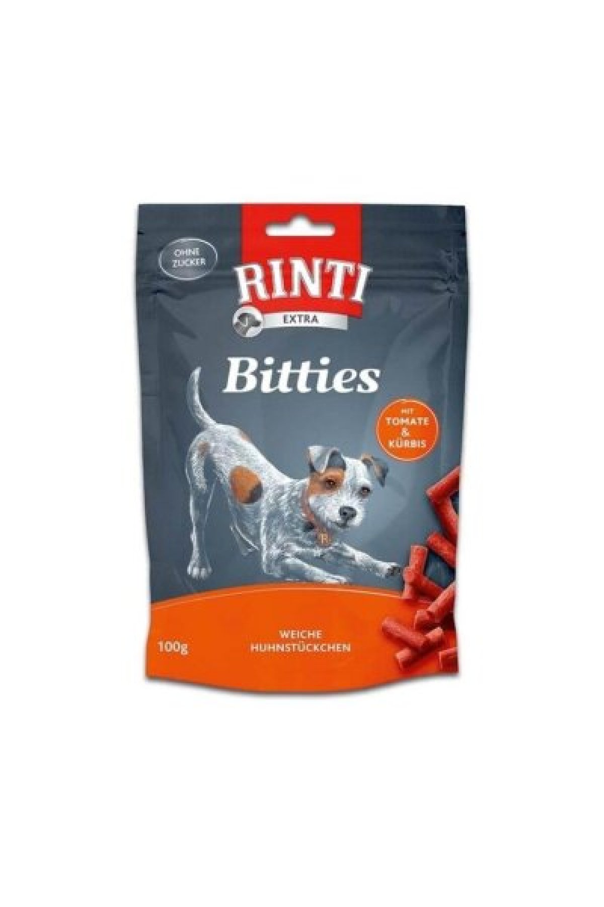 RINTI Bitties Tavuk ve Domatesli Köpek Ödülü 100 Gr