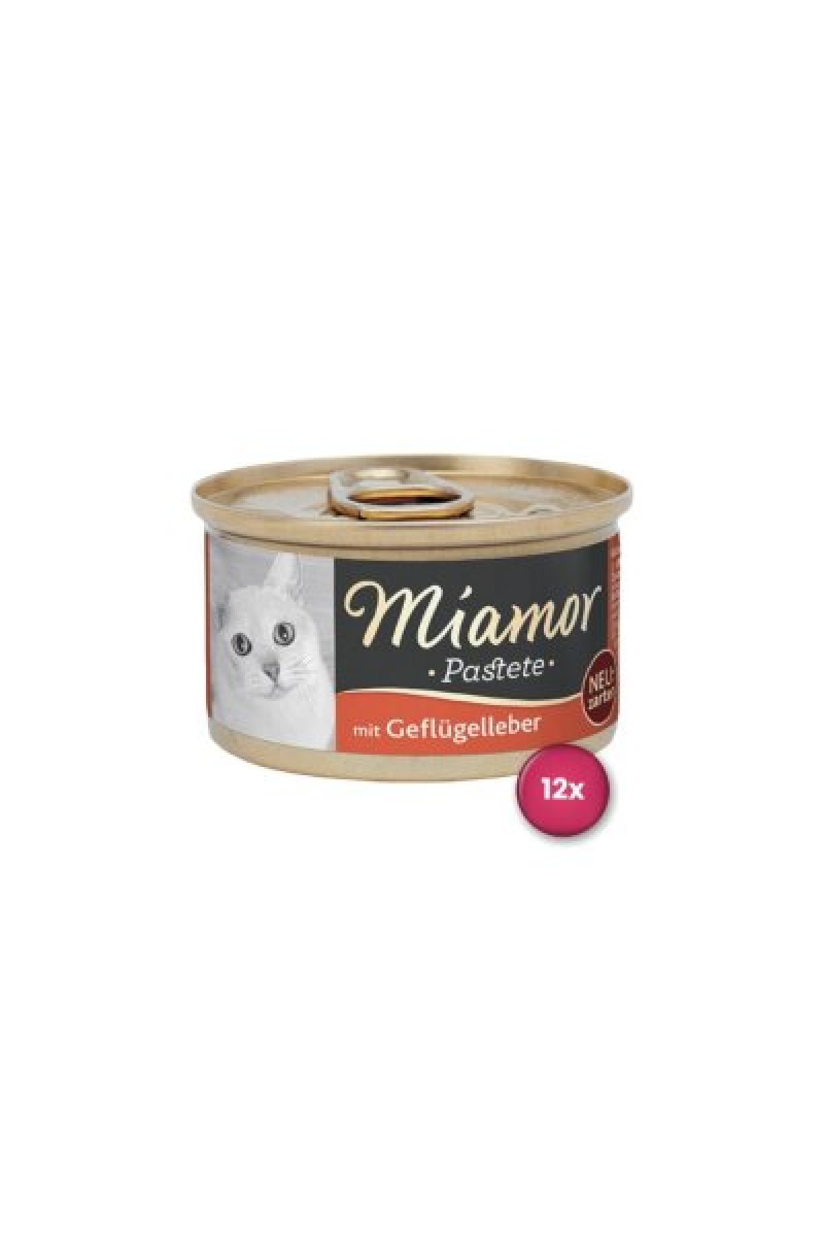 Pastete Ciğerli Konserve Yetişkin Kedi Maması 85 gr X 12 Adet