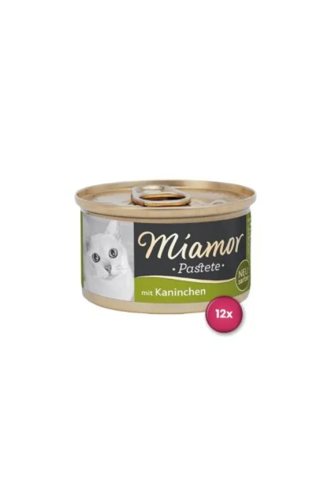Pastete Tavşanlı Kedi Konservesi 85 gr X 12 Adet