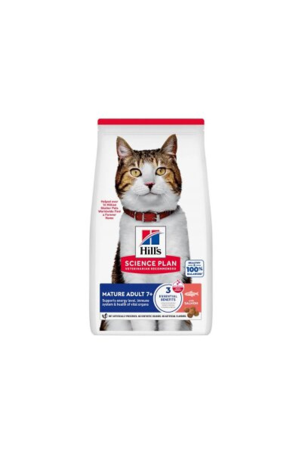 +7 Somonlu Yaşlı Kedi Maması 1,5 kg