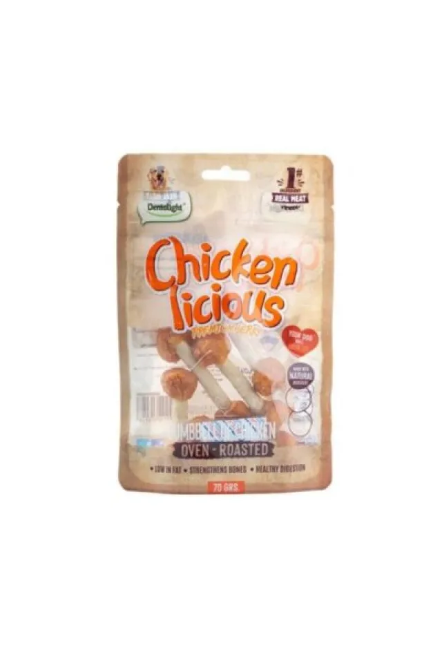 Chicken Dumbell Tavuk Etli Köpek Ödül Dambılı 70 Gr