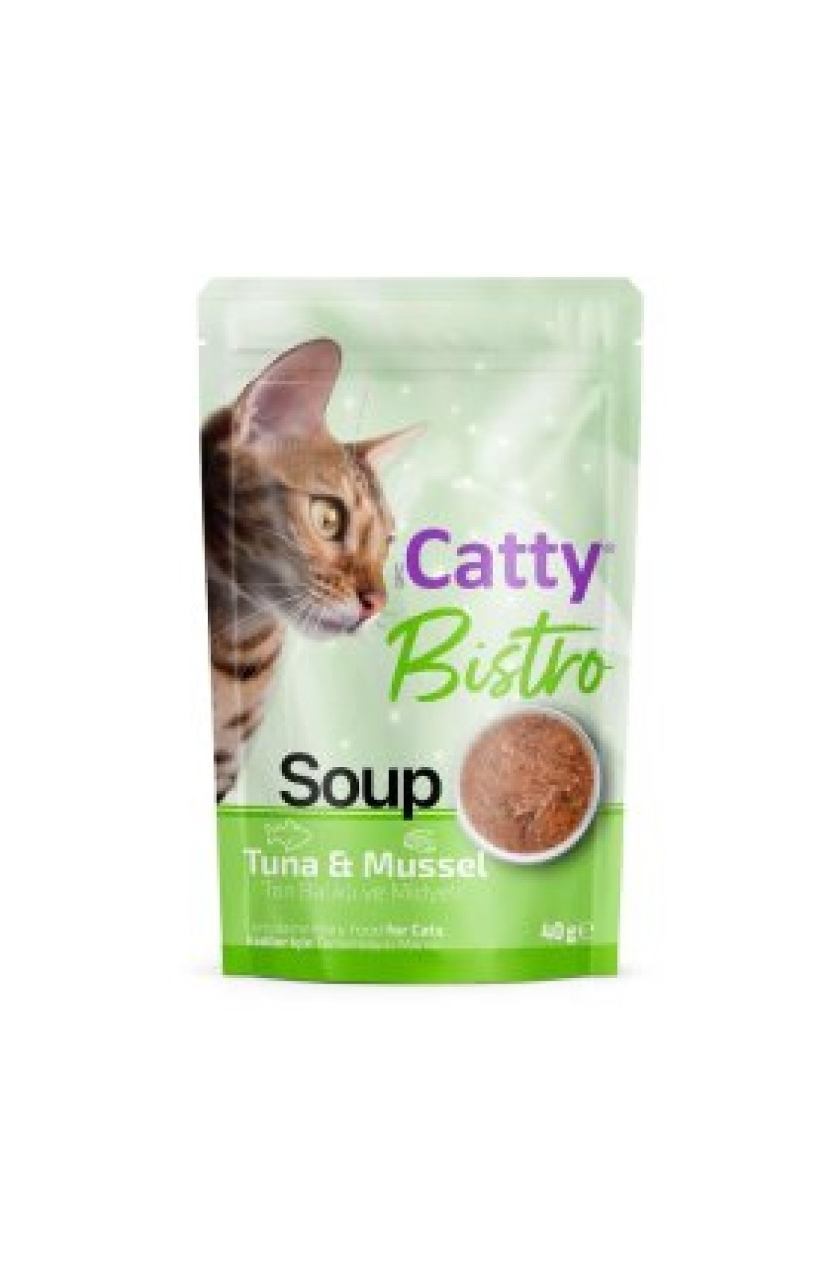 Bistro Ton Balıklı ve Midyeli Kedi Çorbası 40 Gr