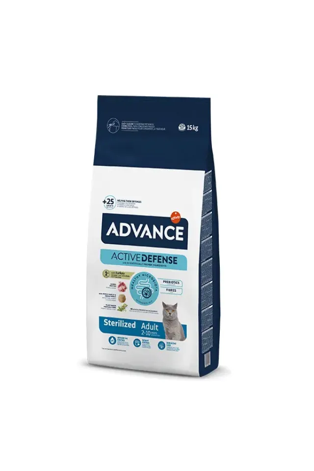 Sterilized Hindili Kısırlaştırılmış Yetişkin Kedi Maması Paketten Bölme 1 Kg