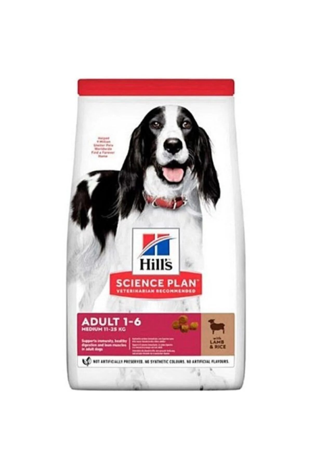 Hills Kuzu Etli Orta Irk Yetişkin Köpek Maması 14 Kg