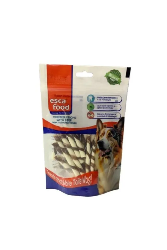 Dana Etli Burgu Kemik Köpek Ödülü 12cm 10 Adet