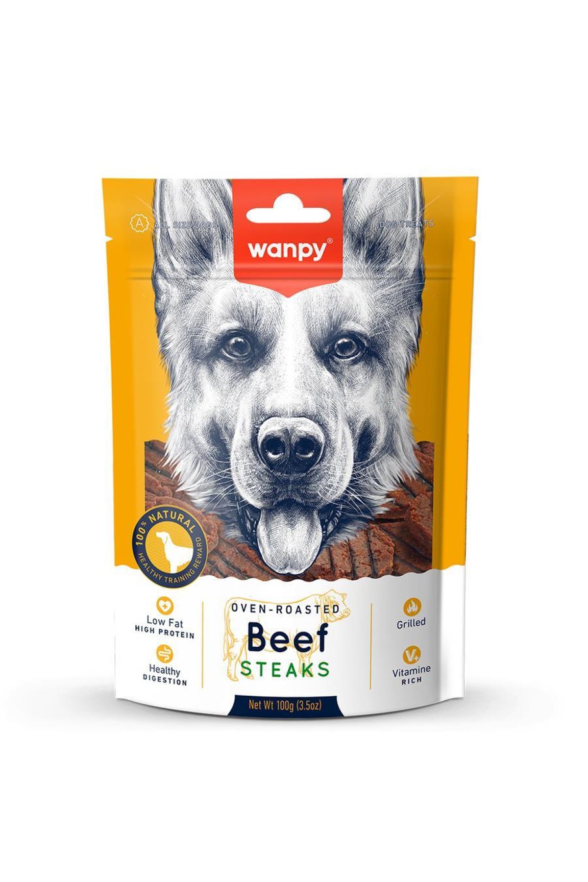 Izgara Dana Biftek Köpek Ödülü 100Gr