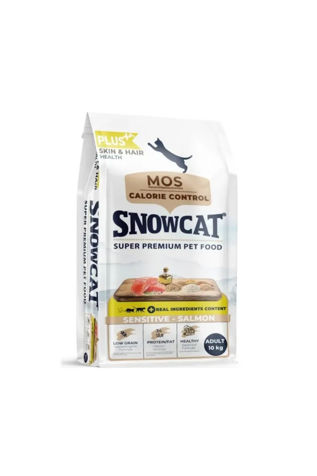 Plus Düşük Tahıllı Yetişkin Kedi Maması Somonlu 10 Kg