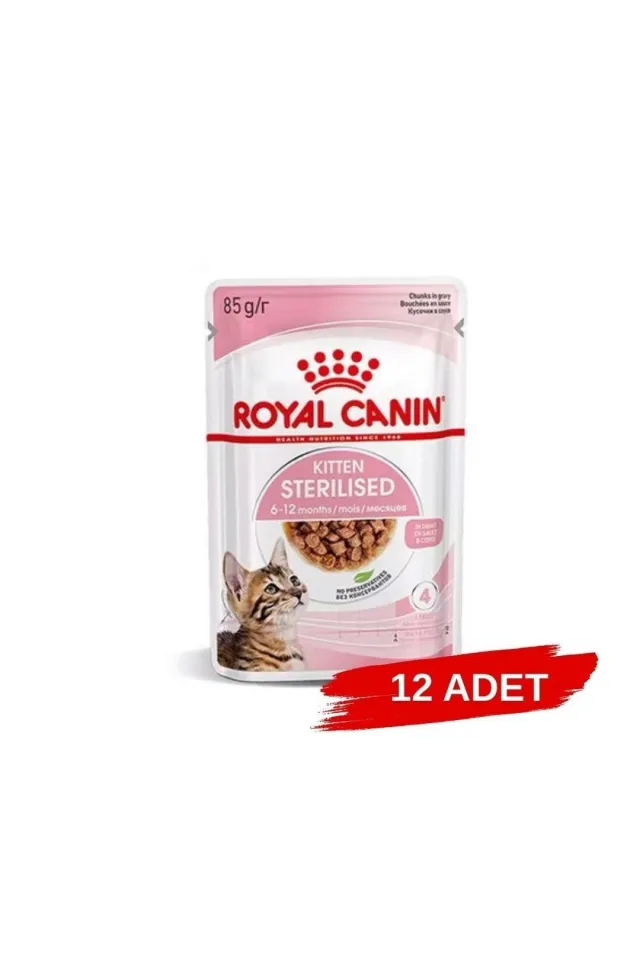 Gravy Yavru Kısır Yaş Kedi Maması 85 Gr x 12 Adet