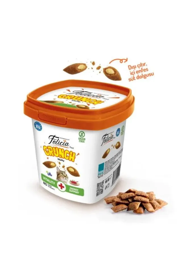 Vitality Kedi Crunch Ödül Maması 100 g
